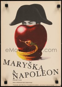 9t143 MARIA & NAPOLEON Czech 11x16 1967 Leonard Buczkowski's Marysia i Napoleon, Bidlo art!
