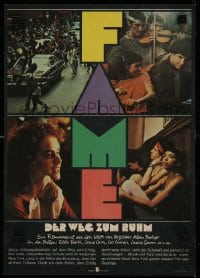 9t422 FAME East German 11x16 1984 Alan Parker & Cara at New York High School of Performing Arts!