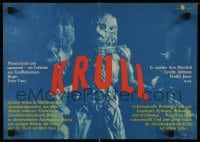 9t424 KRULL East German 11x16 1985 really wild completely different sci-fi image of the creature!