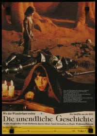 9t428 NEVERENDING STORY East German 11x16 1989 Wolfgang Petersen, completely different fantasy!