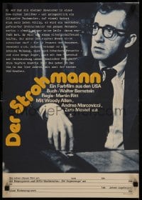 9t466 FRONT East German 16x23 1978 Woody Allen, Martin Ritt, 1950s Communist Scare blacklist!
