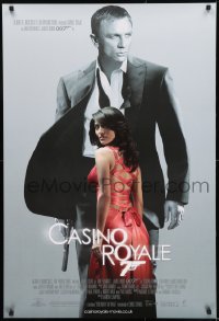9t047 CASINO ROYALE DS English 1sh 2006 Daniel Craig as James Bond, sexy Caterina Murino as Solange