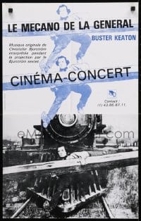 9t220 GENERAL French 18x28 R1980s different image of Buster Keaton on train!