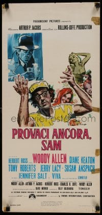 9t675 PLAY IT AGAIN, SAM Italian locandina R1970s Woody Allen, Diane Keaton, Jerry Lacy as Bogart!