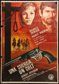 9t117 ROPE & THE COLT Spanish 1969 Une corde, un Colt, Michele Mercier & Robert Hossein by Carlos Escobar.!
