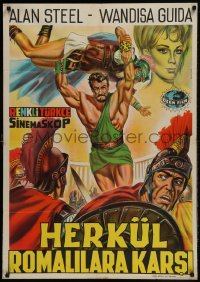 9t178 HERCULES AGAINST ROME Turkish 1964 Ercole contro Roma, Sergio Ciani, Wandisa Guida