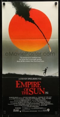 9w794 EMPIRE OF THE SUN Aust daybill 1987 Stephen Spielberg, John Malkovich, first Christian Bale!