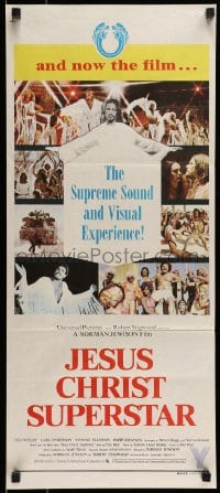 9w847 JESUS CHRIST SUPERSTAR Aust daybill 1973 Ted Neeley, Andrew Lloyd Webber religious musical