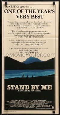 9w957 STAND BY ME Aust daybill 1986 Rob Reiner directed, River Phoenix & Corey Feldman!