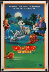 9w729 TOM & JERRY THE MOVIE Aust mini poster 1993 cat & mouse, the world is a kinder, gentler place!