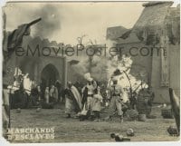 9w450 SLAVE MERCHANTS French LC 1964 Kirk Morris, Michele Girardon, sword & sandal, city in flames