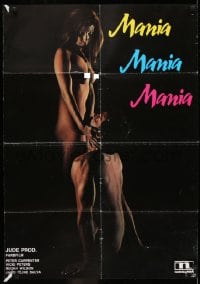 9w495 BLOOD MANIA German 1970 sexy image, it rips the screams out of your throat!
