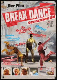 9w528 DANCE MUSIC German 1984 breakdancing, Mr. Robot, Electric Boogie & The Rock Steady Crew!