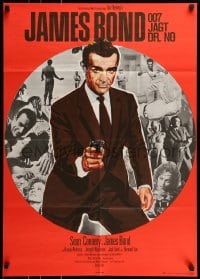 9w543 DR. NO German R1970s art of Sean Connery as James Bond 007 + great images!