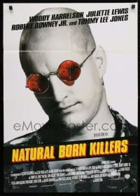 9w622 NATURAL BORN KILLERS German 1994 cult classic, Harrelson, Juliette Lewis in his glasses!