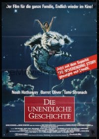 9w627 NEVERENDING STORY German 1984 Wolfgang Petersen, great fantasy art by Ezra Tucker!