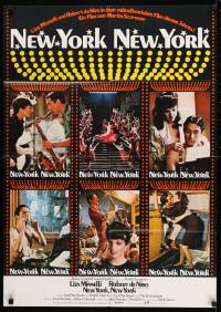 9w628 NEW YORK NEW YORK German 1977 Robert De Niro plays sax while Liza Minnelli sings!