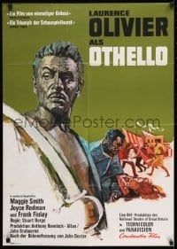 9w640 OTHELLO German 1966 the greatest actor of our time Laurence Olivier, Shakespeare