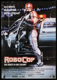 9w658 ROBOCOP German 1987 Paul Verhoeven classic, Peter Weller is part man, part machine, all cop!