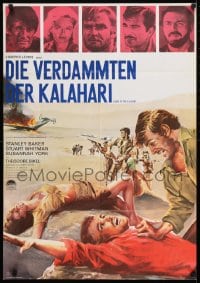 9w668 SANDS OF THE KALAHARI German 1966 the strangest adventure the eyes of man have ever seen!