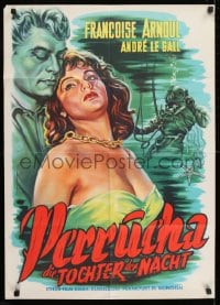 9w670 SIN & DESIRE German 1952 Arnoul, the story of a girl who couldn't control her emotions!