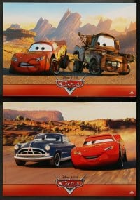 9w392 CARS 6 French LCs 2006 Walt Disney Pixar animated automobile racing, Lightning McQueen!