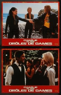 9w312 CHARLIE'S ANGELS 8 French LCs 2000 Cameron Diaz, Drew Barrymore & Lucy Liu!