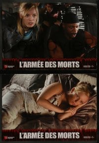 9w318 DAWN OF THE DEAD 8 French LCs 2004 Sarah Polley, Ving Rhames, Jake Weber, remake!