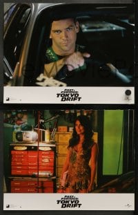 9w325 FAST & THE FURIOUS: TOKYO DRIFT 8 French LCs 2006 Lucas Black, street racing fantasy action!