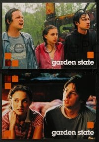 9w407 GARDEN STATE 6 French LCs 2005 Zach Braff, Ian Holm, Natalie Portman!