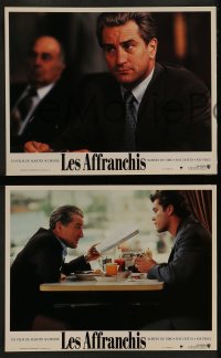 9w331 GOODFELLAS 8 French LCs 1990 Robert De Niro, Joe Pesci, Ray Liotta, Scorsese classic!