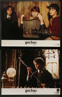 9w335 HARRY POTTER & THE CHAMBER OF SECRETS 8 French LCs 2002 Daniel Radcliffe, Emma Watson, Grint