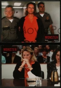 9w355 MONSTER 8 French LCs 2004 Ricci, chilling Charlize Theron as serial killer Ailenn Wuornos