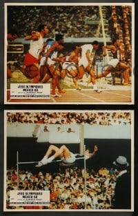9w242 OLYMPICS IN MEXICO 16 French LCs 1969 Alberto Isaac's Olimpiada en Mexico, Cosel!