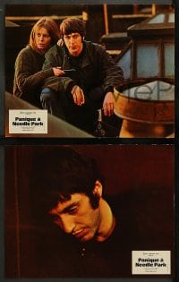 9w293 PANIC IN NEEDLE PARK 9 style B French LCs 1971 Al Pacino & Kitty Winn are heroin addicts in love!