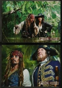 9w417 PIRATES OF THE CARIBBEAN: ON STRANGER TIDES 6 French LCs 2011 Depp as Captain Jack!