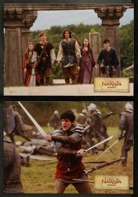 9w419 PRINCE CASPIAN 6 French LCs 2008 Ben Barnes in the title role, cool fantasy imagery, Narnia!