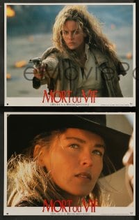 9w288 QUICK & THE DEAD 10 French LCs 1995 Sharon Stone, Gene Hackman, Leonardo DiCaprio, Crowe!