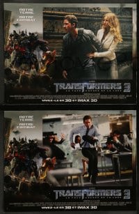 9w432 TRANSFORMERS: DARK OF THE MOON 6 French LCs 2011 directed by Michael Bay!