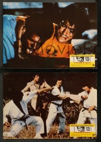 9w032 GAME OF DEATH 14 German LCs 1979 Bruce Lee, Kareem Abdul Jabbar, kung fu!