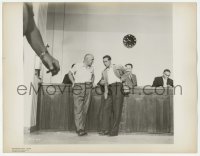 9x060 EXODUS candid deluxe 11x14 still 1961 Paul Newman & Otto Preminger chatting on the set!