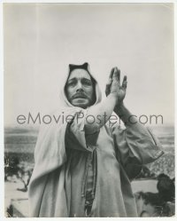9x080 GREATEST STORY EVER TOLD 11.25x14 still 1965 close up of Max Von Sydow as Jesus Christ!