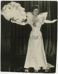 9x185 SHOW BOAT 8.25x10.5 still 1936 close up of Irene Dunne performing on stage in great dress!