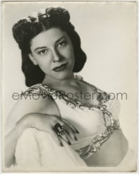 9x107 JUDY CANOVA deluxe 11.25x14 still 1940s seated glamour portrait working for Republic Pictures!
