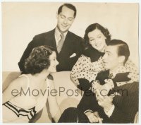 9x132 MAN-PROOF deluxe 9x10.25 still 1938 Myrna Loy, Franchot Tone, Rosalind Russell, Walter Pidgeon