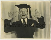 9x151 MICKEY ROONEY deluxe 10x13 still 1934 wacky c/u wearing graduation cap in Thousands Cheer!