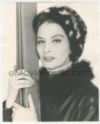 9x169 PINK PANTHER deluxe 9.5x11.75 Italian still 1964 Capucine with skis & fur by Pierluigi!