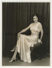9x036 CONTRE-ENQUETE deluxe 11x14.25 still 1930 sexy French Suzy Vernon portrait by Elmer Fryer!