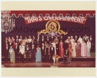 9x194 THAT'S ENTERTAINMENT color 11x13.75 still 1974 portrait of 50 of MGM's top Hollywood stars!