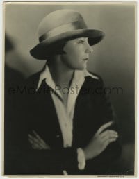 9x199 VIRGINIA VALLI deluxe 10.75x13.75 still 1927 profile in casual clothes by Rayhuff-Richter!